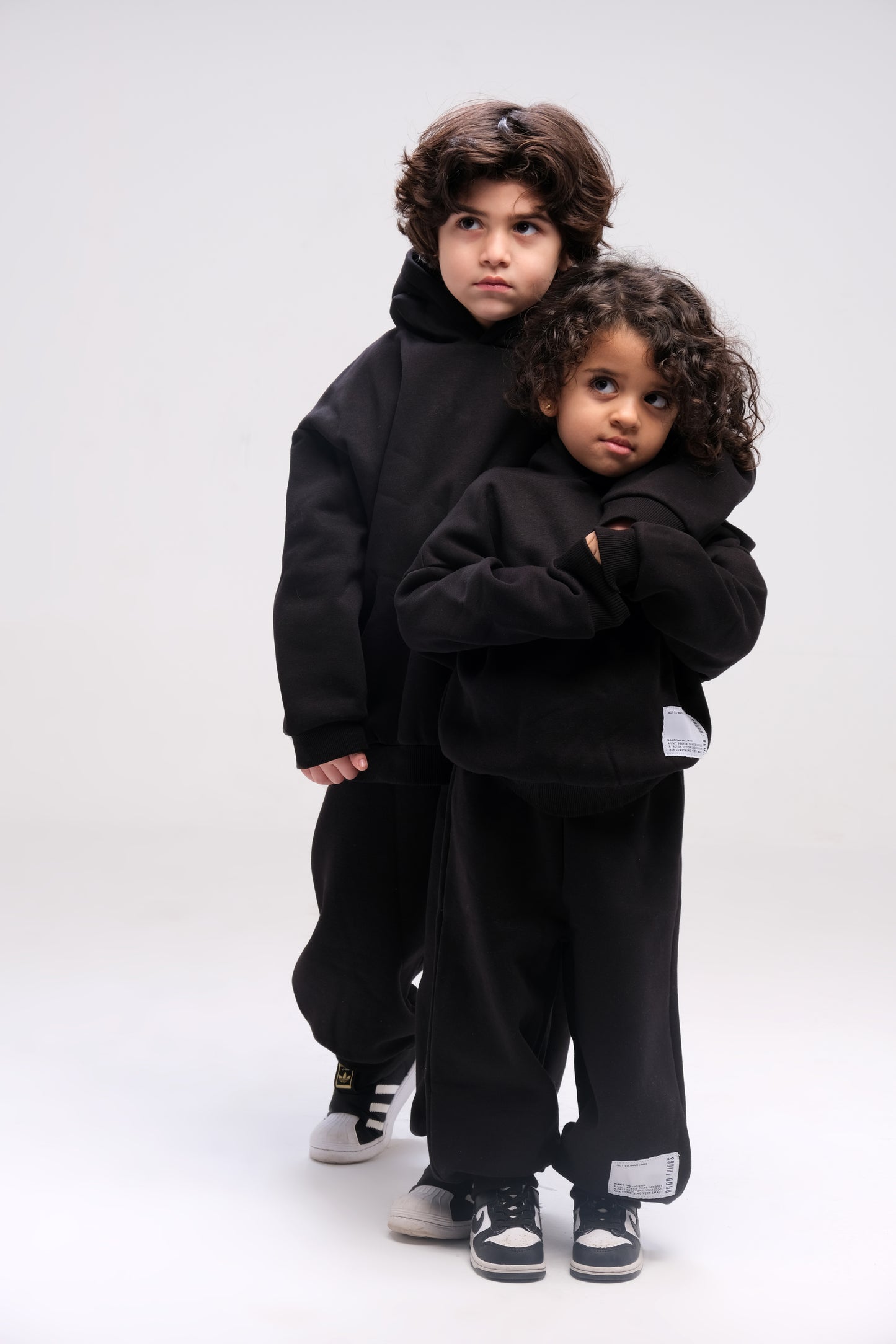 Unisex oversized set in black with tags