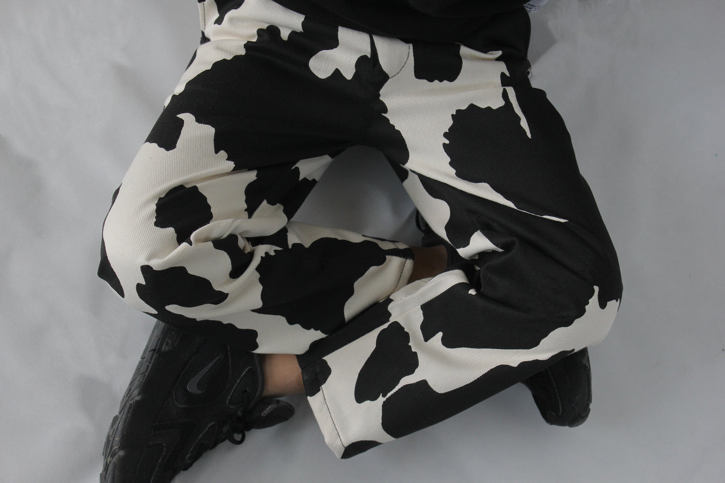 Cow print pants